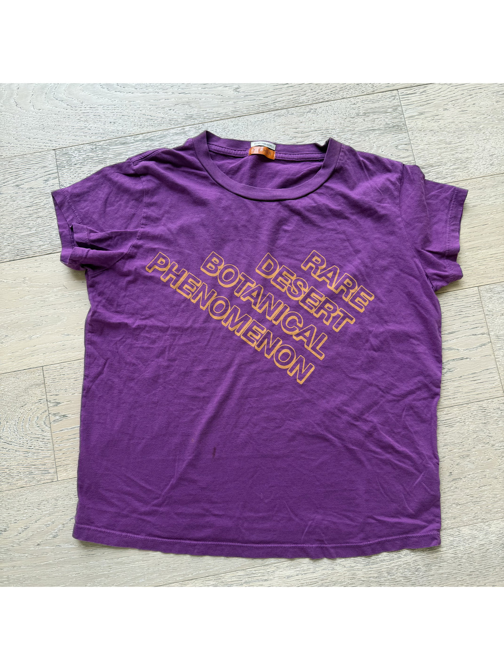 Mother Purple Graphic T-Shirt Rare Desert Botanical Phenomenon XS